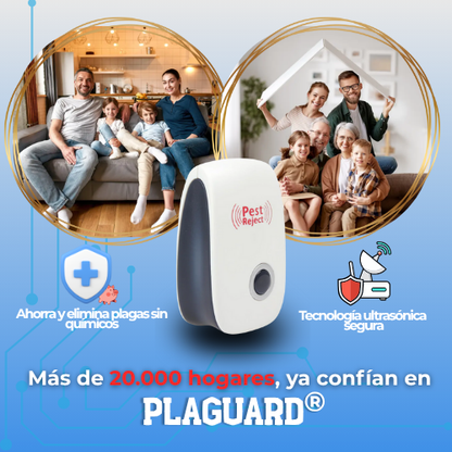 2x1 Repelente Ultrasónico PLAGUARD® (Original) - SOLO X HOY PAGA UNO Y LLEVA UN SEGUNDO GRATIS
