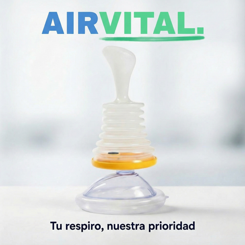 AirVital - Apoyo respiratorio seguro para niños y adultos.